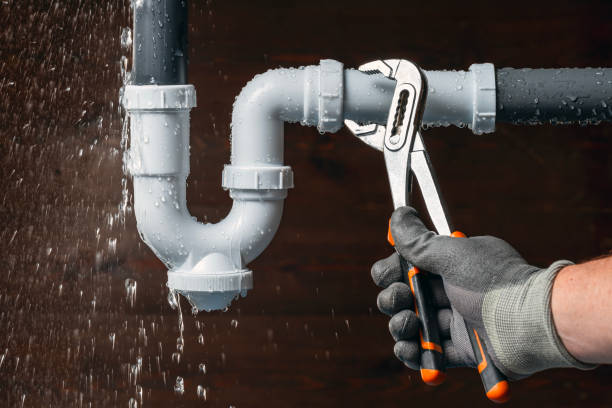 Professional Emergency Plumber technician working in New Kingston, NY